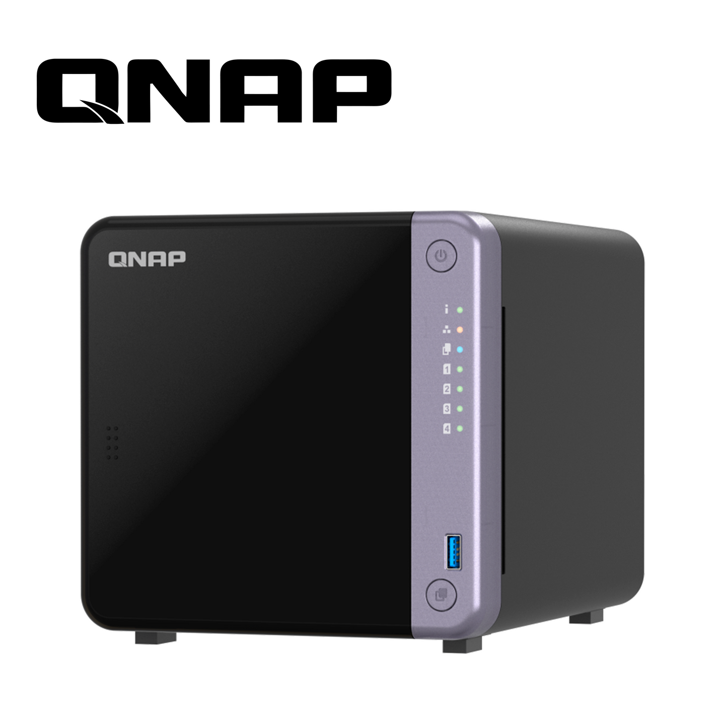 NAS QNAP TS-432X-4G-US – SERVIDOR NAS DE 4 BAHIAS CON PROCESADOR QUAD-CORE ARM 2.0GHZ / 4GB DDR4 / PUERTO 10GBE SFP+ / P