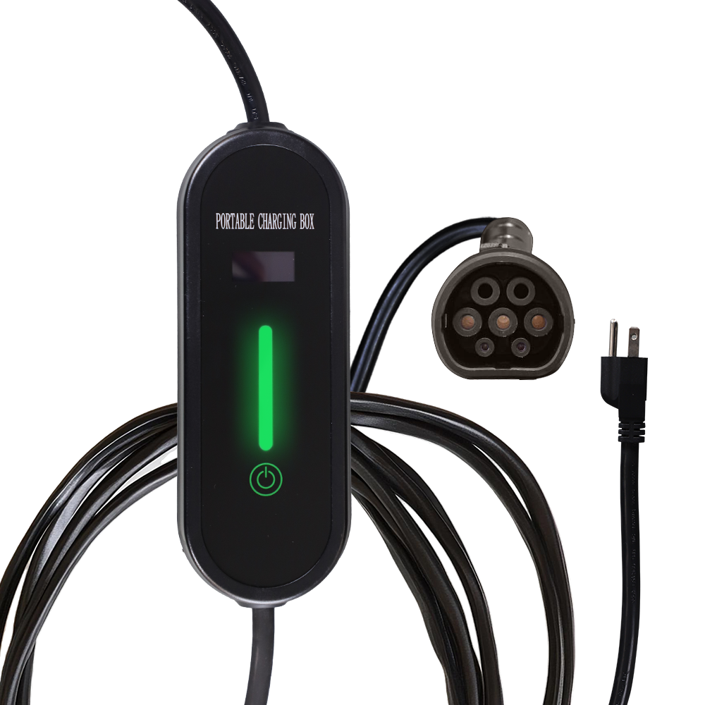 CARGADOR DE VIAJE REGULABLE EV-OMB121 ALTER CONECTOR TIPO 2 CON ENTRADA/SALIDA 120VCA POTENCIA MAX 1.9 KW CON CLAVIJA UN
