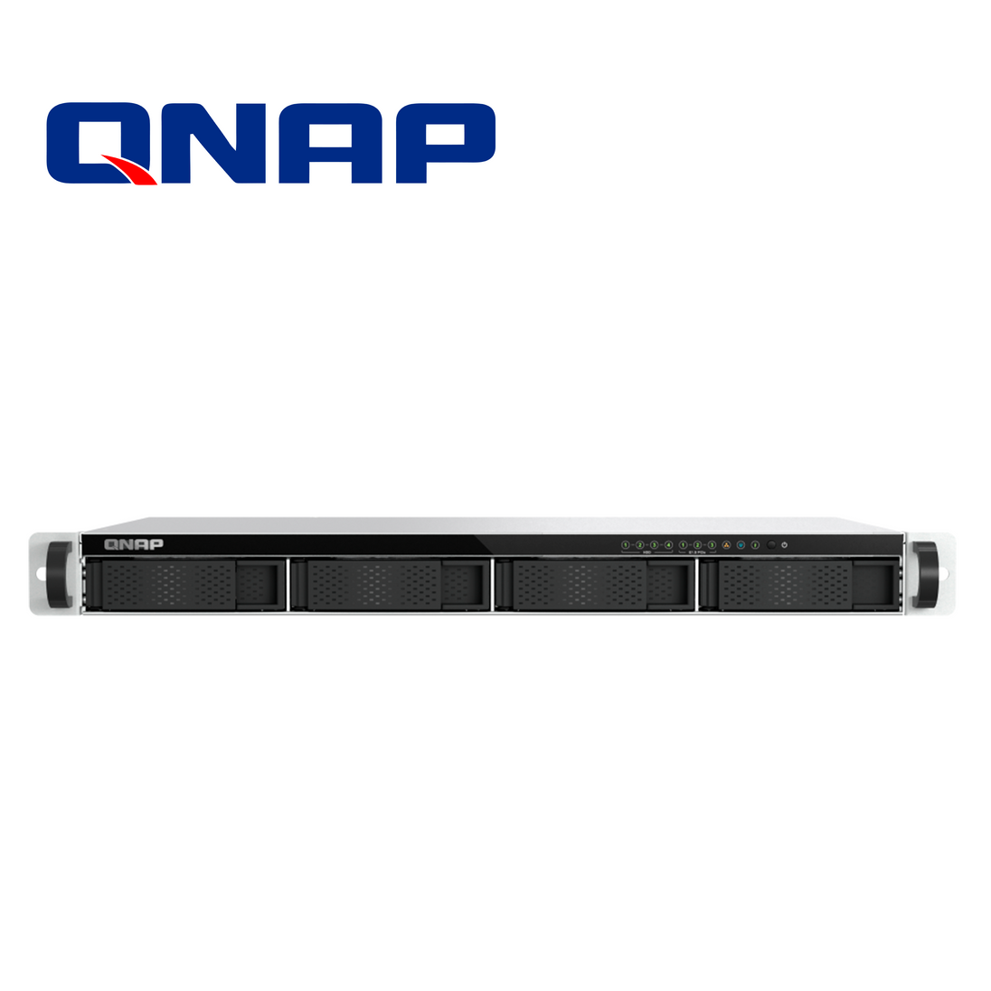 NAS QNAP TS-H765EU-8G-US / NAS 1 UNIDA DE RACK / 12 PULGADAS DE PROFUNDIDAD/ 4 BAHIAS SATA 3.5 + 3 E1S PCIE M2 2280 / IN