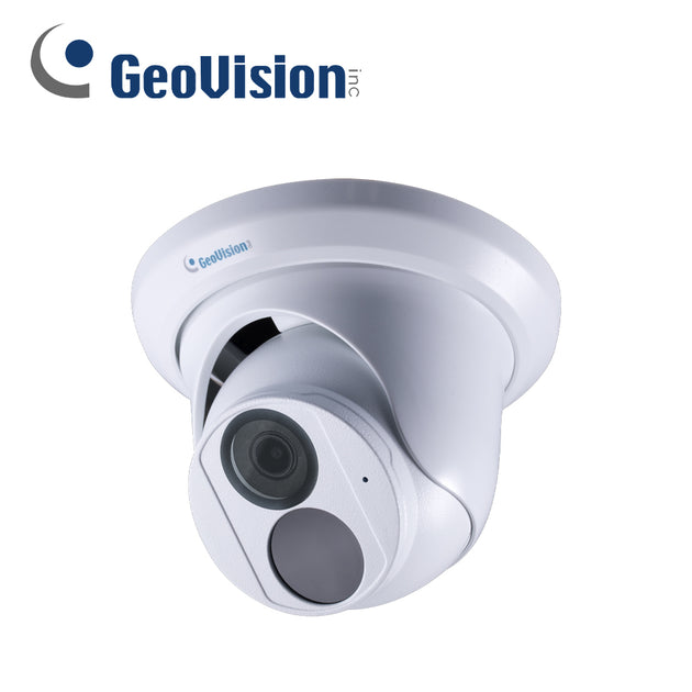 CAMARA IP DOMO GEOVISION GV-EBD4704 / 4MP / H265 / LENTE 2.8 MM / 3 AXIS / IR INTELIGENTE 30M/ ONVIF / MICROFONO EMBEBID