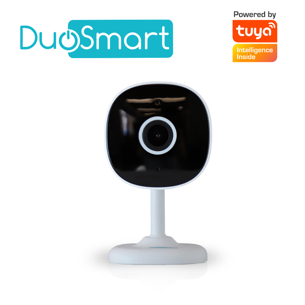 CAMARA INTELIGENTE DUOSMART E11 WIFI 2.4 GHZ PARA INTERIOR DE FACIL COLOCACION CON AUDIO BIDIRECCIONAL FULL HD 3MP COMPA