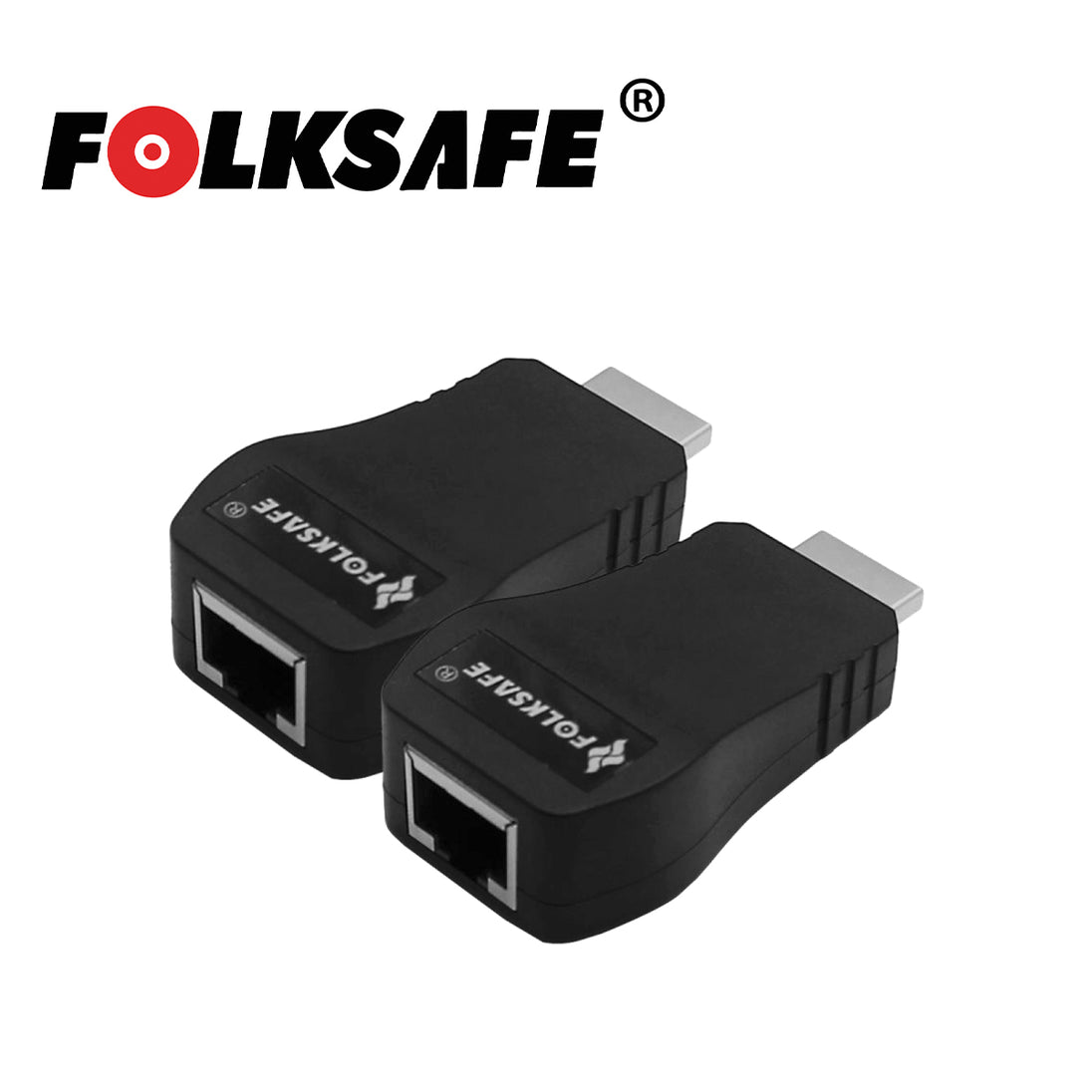 EXTENSOR HDMI FS-HDP2000 FOLKSAFE TRANSMISOR Y RECEPTOR PASIVO HASTA 30M CON UTP CAT5E / EXTENCION DE SEÑAL HDMI HASTA 1