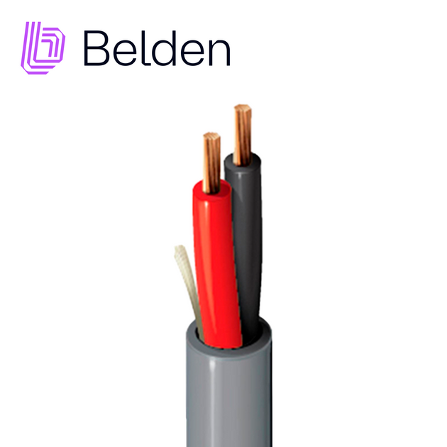 CABLE DE ALTAVOZ 1311A 0081000 / INTERIOR / GRIS / 2 CONDUCTORES / 12 AWG / MULTIFILAR / FORRO PVC / CMR / LIBRE DE OXIG