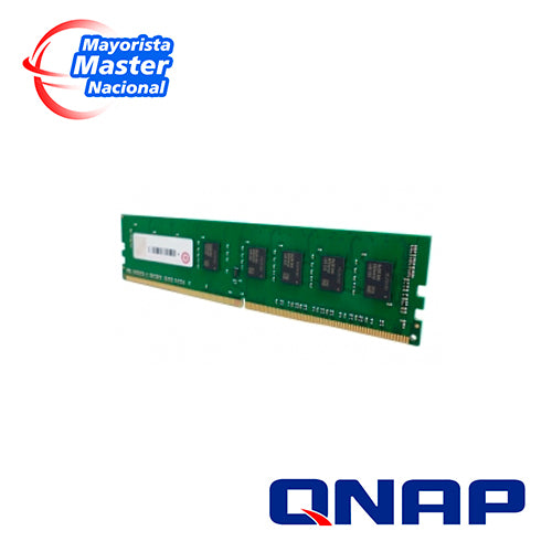 MEMORIA RAM QNAP RAM-16GDR4A0-UD-2400 16GB DDR4 RAM, 2400 MHZ, UDIMM COMPATIBLE CON NAS TS-873AU-4G-US / TS-873AU-RP-4G-