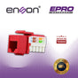CONECTOR MODULAR JACK RJ45 ENSON EPRO-JACK5E-RD SERIE PRO, POSICION VERTICAL ...