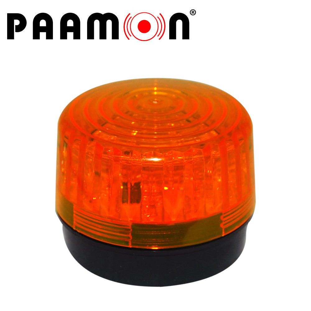 ESTROBO COLOR AMBAR PAAMON PAM-LED3 ULTRA POTENTE CON LEDS INDIVIDUALES/ ALAMBRICO/ MATERIAL ABS DE ALTO IMPACTO/ DESTEL