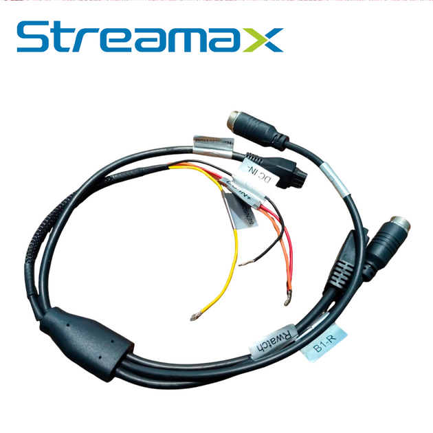 CABLE SERIAL PARA COMUNICACION STREAMAX MCB2 / CONECTOR 5557-6PIN / CONECTOR MACHO RS765-6PIN + CONECTOR 5559-6PIN / 0.5