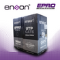CABLE UTP CAT6 ENSON EPRO-CAT6-GR FORRO PVC COLOR GRIS 4 PARES CALIBRE 23 AWG...
