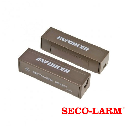 CONTACTO MAGNETICO CABLEADO NORMALMENTE CERRADO SECO-LARM SM-433-TQ/B MONTAJE SUPERFICIAL CON TERMINALES DE TORNILLOS OC