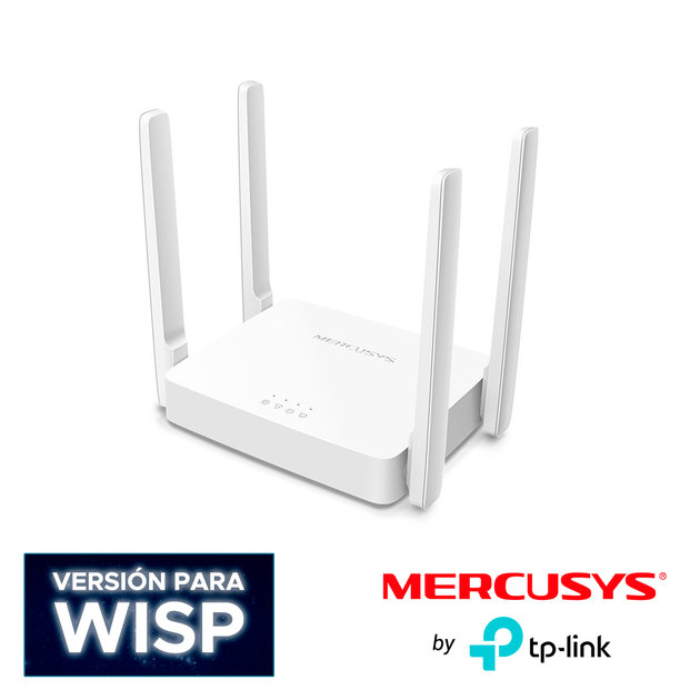 ROUTER INALAMBRICO DUAL BAND AC1200 MERCUSYS AC10 / 802.11AC (WIFI 5) / VELOCIDAD DE 300MBPS: 2.4GHZ / VELOCIDAD 867 MBP