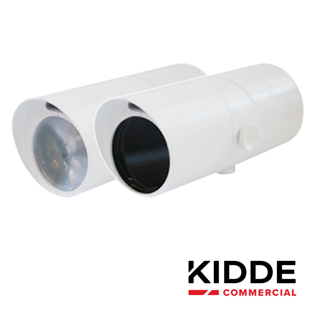 DETECTOR DE HUMO FOTOBEAM CONVENCIONAL KIDDE KC3000-016 (INCLUYE TRANSMISOR Y RECEPTOR) COBERTURA DE HASTA 120X18M - REQ