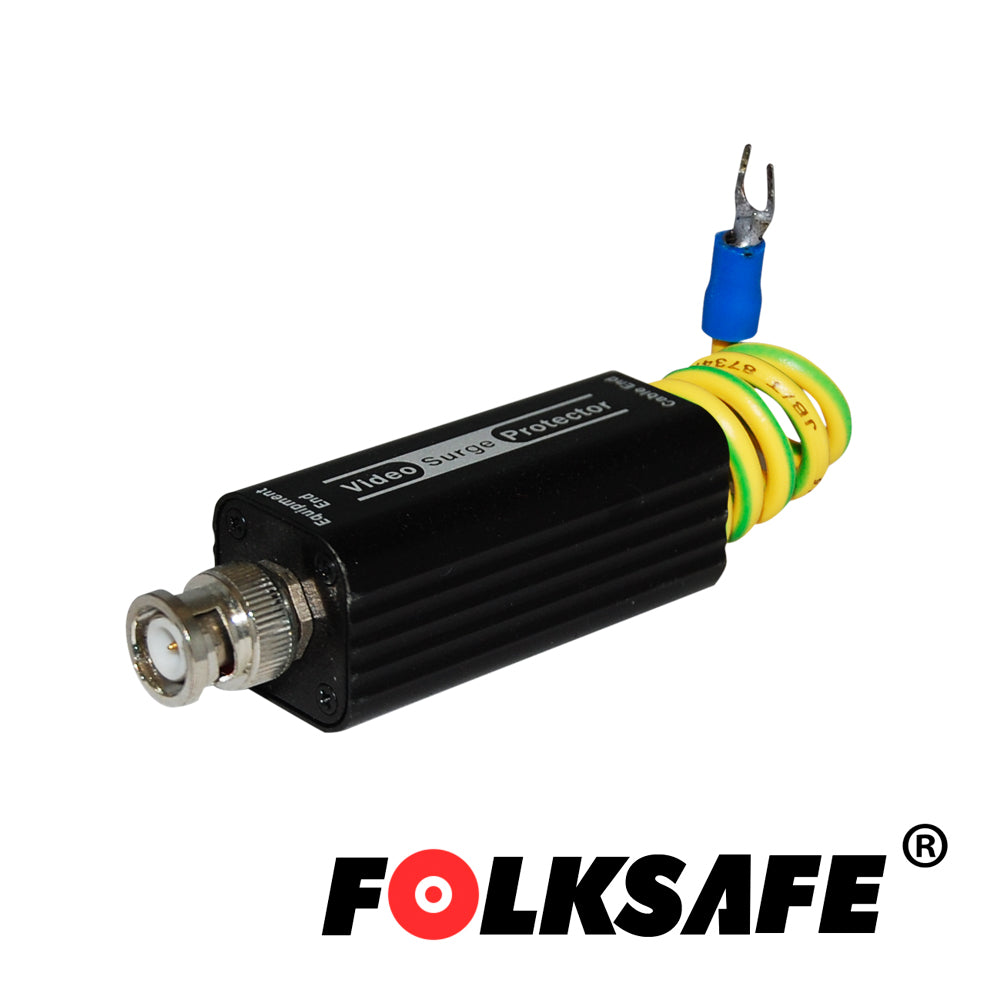 PROTECTOR DE VOLTAJE FOLKSAFE FS-SP3001U, PROTEGE CONTRA SOBRETENSIONES EN VIDEO DE HASTA 10KA SOBRE CABLE COAXIAL O UTP