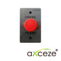 BOTON DE PARO O EMERGENCIA AXCEZE AX-L60 COLOR ROJO BOTON PUSH CON ENCLAVE FO...