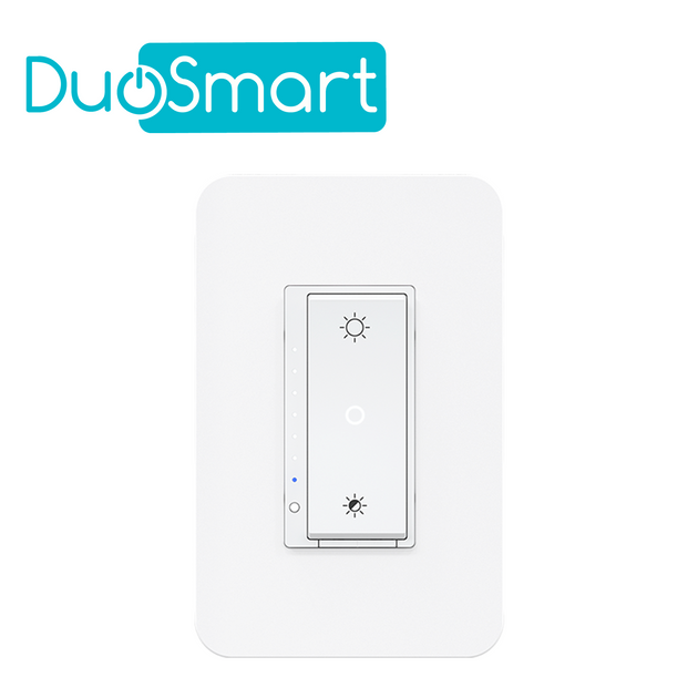 SWITCH APAGADOR CON REGULADOR DE INTENSIDAD DIMMER DUOSMART A51 / WIFI 2.4 GHZ / COMPATIBLE CON ALEXA Y GOOGLE HOME / TE