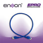 PATCHCORD UTP ENSON P6006L CAT6 60CM AZUL SERIE EPRO 100-II 100 POR CIENTO CO...