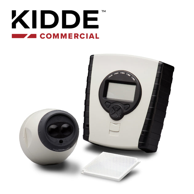 DETECTOR DE HUMO POR HAZ DE LUZ (FOTOBEAM) CONVENCIONAL / KIDDE EC5000R / INCLUYE MONITOR LCD , TRANSMISOR Y RECEPTOR CO