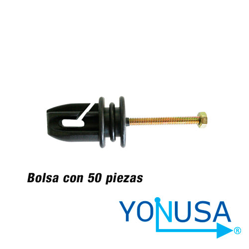 AISLADOR DE MULTIPLE 3 EN 1 PREMIUM YONUSA AIS03 50PZAS X BOLSA SE PUEDE USAR COMO AISLADOR DE PASO, DE ESQUINA O TENSOR