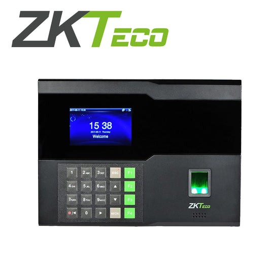 CHECADOR DE ASISTENCIA ZKTECO IN05/MF ADMS BIOMETRICO SILKID 3,000 HUELLAS 10,000 TARJETAS 13.56MHZ 100,000 REGISTROS TC