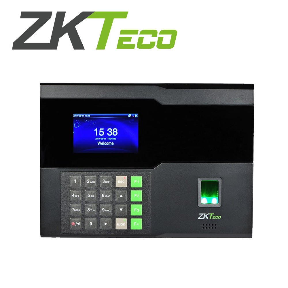 CHECADOR DE ASISTENCIA ZKTECO IN05/MF ADMS BIOMETRICO SILKID 3,000 HUELLAS 10,000 TARJETAS 13.56MHZ 100,000 REGISTROS TC