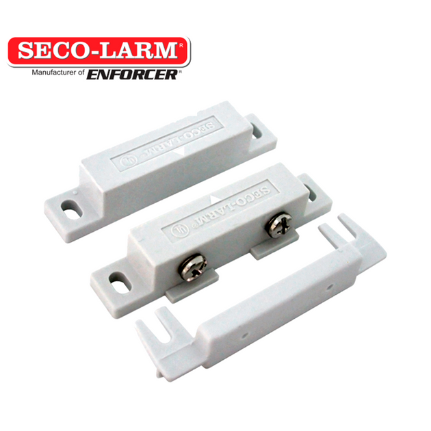 CONTACTO MAGNETICO SECO-LARM SM-300 Q/W / COLOR BLANCO / NORMALMENTE CERRADO / MONTAJE EN SUPERFICIE / TERMINAL DE TORNI