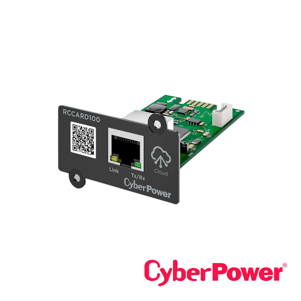 PUERTO DE CONECTIVIDAD RJ45 CYBERPOWER RCCARD100 PROTOCOLO DE ENLACE DE DATOS ETHERNET 100BASE-TX , ETHERNET 10BASE-T AD