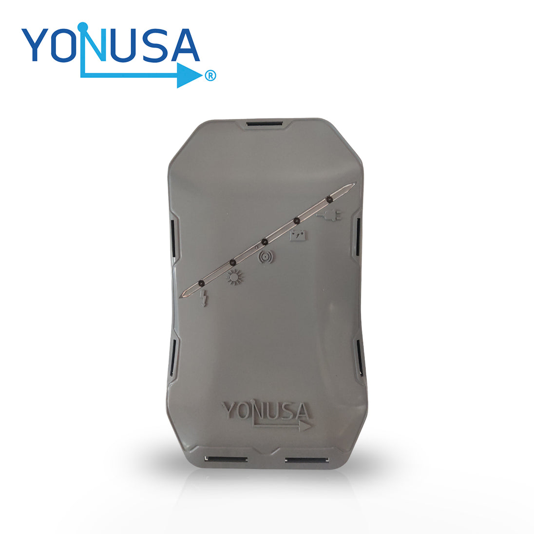 ENERGIZADOR PARA CERCA ELECTRIFICADA HS YONUSA. CUBRE 500 METROS LINEALES O 100 METROS EN 5 LINEAS. INCLUYE CONTROL REMO