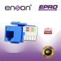 CONECTOR MODULAR JACK RJ45 ENSON EPRO-JACK5E-BL SERIE PRO, POSICION VERTICAL ...