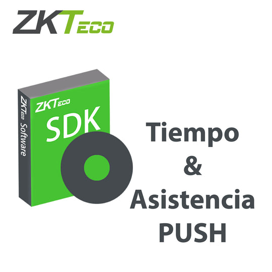 HERRAMIENTA DE DESARROLLO DE SOFTWARE ZKTECO SDK PUSH TA PARA CONECTAR EQUIPOS DE ASISTENCIA ZKTECO PUSH