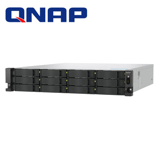 NAS QNAP TS-H1277AXU-RP-R7-32G-US / 12 BAHIAS QTS HERO / PROCESADOR AMD RYZEN 7 SERIE 7000 / 5.3 GHZ / 32GB DE RAM / PCI