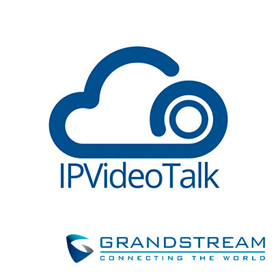 SUSCRIPCION ANUAL IPVIDEOTALK GRANDSTREAM IPVIDEOTALK-BUSINESS / 150 PARTICIPANTES (49 VIDEO / 150 AUDIO) / REUNIONES IL