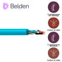 CABLE DE ILUMINACION Y AUTOMATIZACION BELDEN 1392A G751000 / INTERIOR / AQUA ...