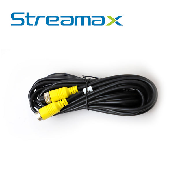 CABLE DIN DE AVIACION SERIE ECO MERIVA TECHNOLOGY MBCE50 / 4 PINES / 5 METROS / COMPATIBLE CON CAMARAS AHD
