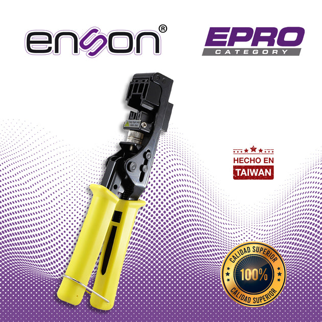 PINZA REMATADORA ENSON EPRO-JACKTOOL SERIE EPRO, DISEÑADA PARA EL REMATADO CON JACK FACIL PONCHADO SERIE EPRO, PONCHA JA