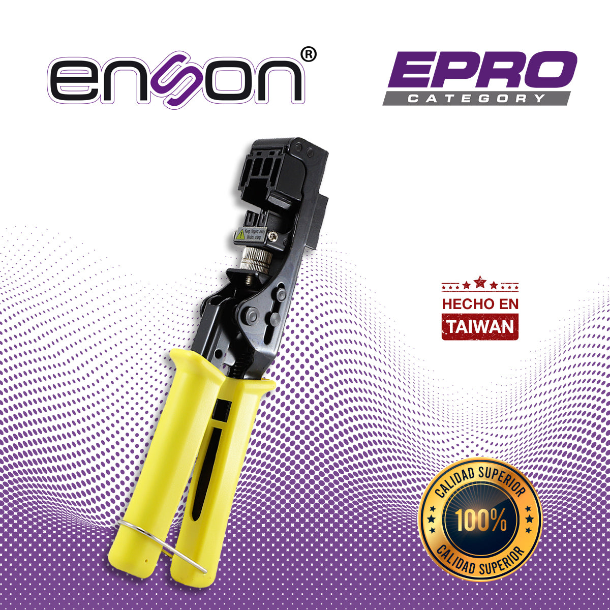 PINZA REMATADORA ENSON EPRO-JACKTOOL SERIE EPRO, DISEÑADA PARA EL REMATADO CON JACK FACIL PONCHADO SERIE EPRO, PONCHA JA