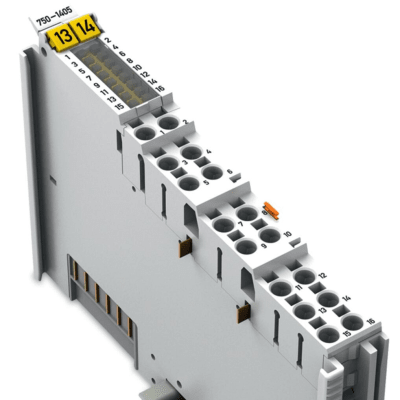 Módulo de Entrada Digital / 16 Canales / 24 VDC / Filtro RC 3 ms / Push-in CAGE CLAMP® / Aislamiento 500 V / IP20 - WAGO