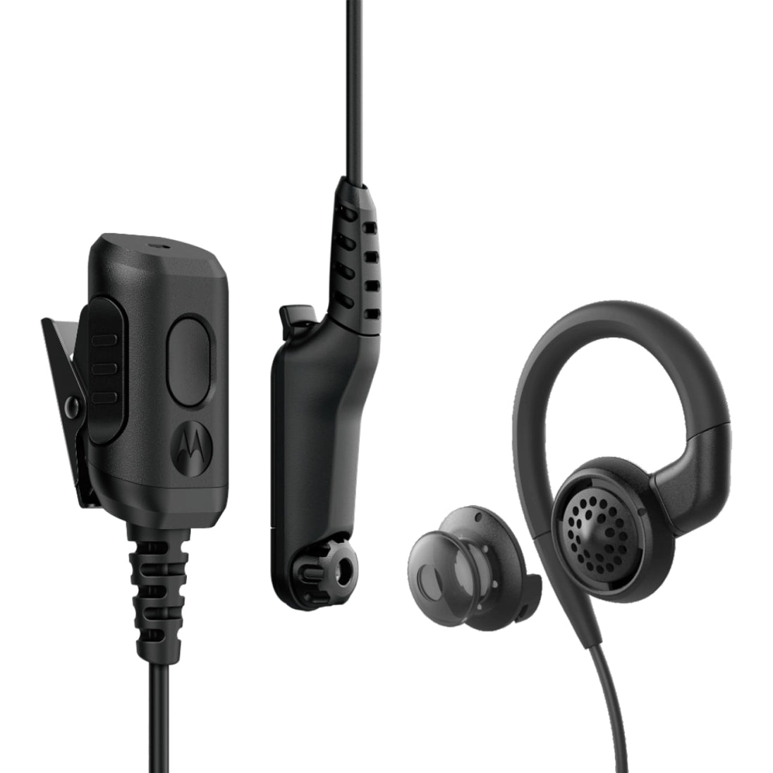 Auricular Motorola PMLN8295 IMPRES de 2 hilos con gancho giratorio para R7