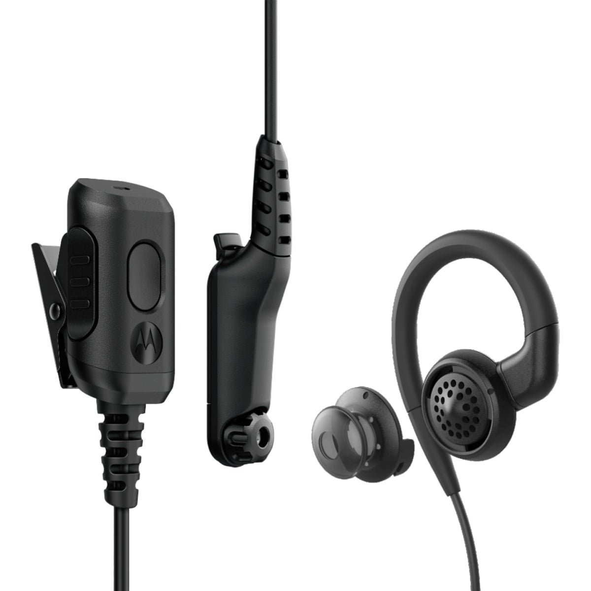 Auricular Motorola PMLN8295 IMPRES de 2 hilos con gancho giratorio para R7