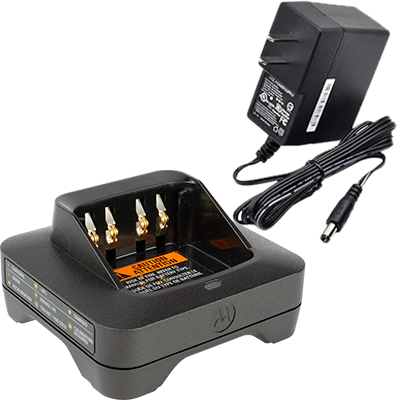 Cargador Motorola PMPN4576A individual de escritorio 120 V para R7