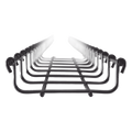 Charola Tipo Malla / 100 mm x 33 mm / Electro Zinc 15-20 μm / 3 m (9.84 ft) / 53 Cables Cat6 | SIERRA STORE