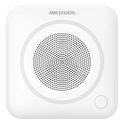 HIKVISION DS-PS403I-WB - Sirena Inalámbrica Interior / 105 dB / Audio Intercom 85 dB / LED de Alerta / 433 MHz / Alcance 800 m (2624.7 | SIERRA STORE
