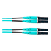 PANDUIT FZ2ERLNLNSNM025 - Jumper de Fibra Óptica / Multimodo OM4 50/125 μm / LC-LC Dúplex / OFNR Riser / 25 m (82 ft) / Color Aqua | SIERRA STORE