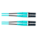 PANDUIT FZ2ERLNLNSNM025 - Jumper de Fibra Óptica / Multimodo OM4 50/125 μm / LC-LC Dúplex / OFNR Riser / 25 m (82 ft) / Color Aqua | SIERRA STORE