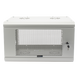 Gabinete de Pared / 6U / 19" / Profundidad 455 mm (1.49 ft) / Carga 80 kg / Acero Reforzado / Puerta Perforada / Color Blanco | SIERRA STORE