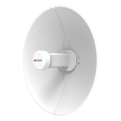 HIKVISION DS-3WF20KS-S-5ACG - Puente Inalámbrico / 5 GHz / 867 Mbps / Alcance 20 km (12.4 mi) / Antena 23 dBi / IP55 / -40°C a 65°C | SIERRA STORE