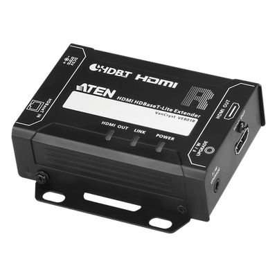 Receptor HDMI HDBaseT-Lite / 4K@40m Cat 5e/6 (131 pies) / 4K@70m Cat 6a (230 pies) / 1080p@70m Cat 6a (230 pies) / HDBaseT Clase B | SIERRA STORE