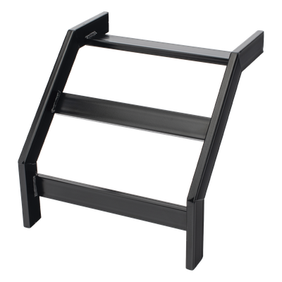 Curva Vertical Exterior 90° / Escalera Tubular 1.5" de Peralte x 12" de Ancho / Acero al Carbono con Recubrimiento Epóxico / Radio de | SIERRA STORE
