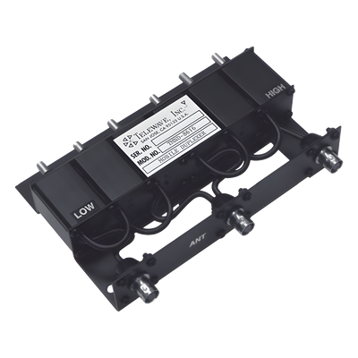Duplexer Móvil / 806-869 MHz / 6 Resonadores / 50 W / 70 dB Aislamiento / 5-10 MHz Separación / 1.25 x 6.0 x 6.5 in | SIERRA STORE