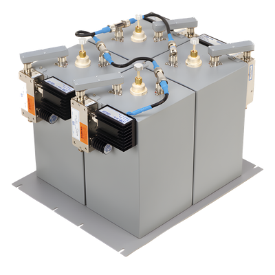 Combinador de RF / 440-512 MHz / 4 Canales / 125 W / 200 kHz Separación / N Hembra / 401x483x483 mm / 27.7 kg | SIERRA STORE
