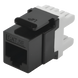 LINKEDPRO BY EPCOM LP-KJ-549-BK - Módulo Jack Keystone / Cat5e / RJ45 / Terminación 180° / Sin Blindaje / 1 Puerto / Negro | SIERRA STORE