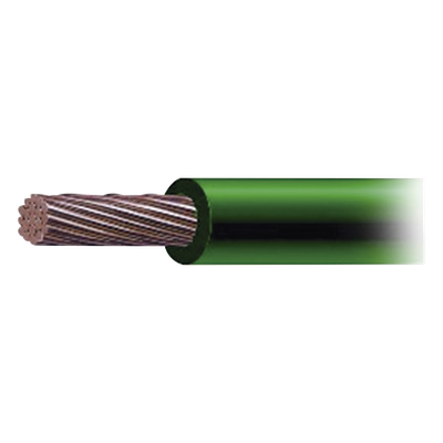 Cable de Cobre Recubierto THW-LS Calibre 4 AWG 19 Hilos Color Verde (500 Metros) | SIERRA STORE